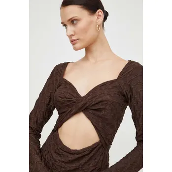 Dámská halenka Halenka Résumé 18741032 hnědá 88X, vel. XS