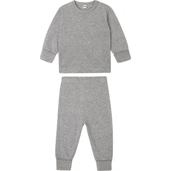 Chlapecké pyžamo Babybugz Kojenecké pyžamo BZ67 Heather Grey Melange 2-3 years