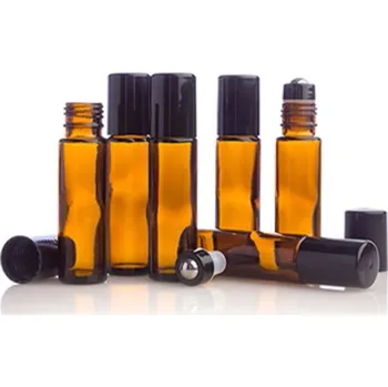 DoTERRA Jantarové kuličkové lahvičky o objemu 10 ml 6 ks