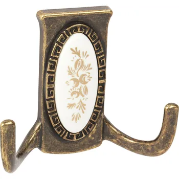 Věšák Walteco Věšák Fatih II, antik mosaz/ornament