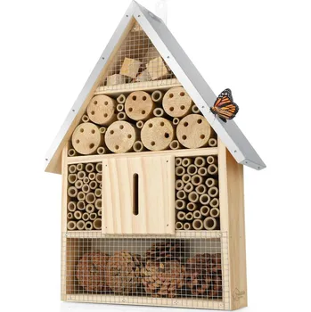 Hmyzí hotel REAVET Velký hmyzí hotel s plechovou střechou