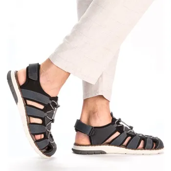 Pánské sandále Pánské sandále 25246-14 Rieker modré Barva: blau, Velikost: 42