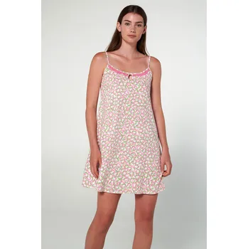 Pánské pyžamo Vamp - Noční košilka 20256 - Vamp fuchsia pink XXL