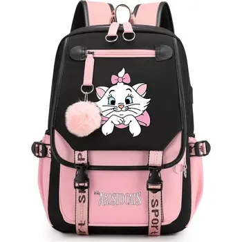 Městský batoh Disney batoh s USB nabíjením pro Notebook - 013