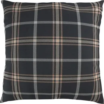 Bytový textil Kvalitex Povlak na polštář bavlna KÁRO tmavě hnědé Abmessungen der Kopfkissenbezüge: 45x60cm