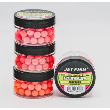 Boilies JetFish JET FISH Feeder POP-UP 20g- 9mm : KRILL / OLIHEŇ