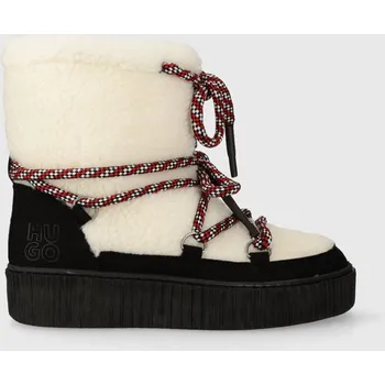 Dívčí sněhule Sněhule HUGO Jelissa bílá barva, 50504979 50504979.101 00X, EUR 40