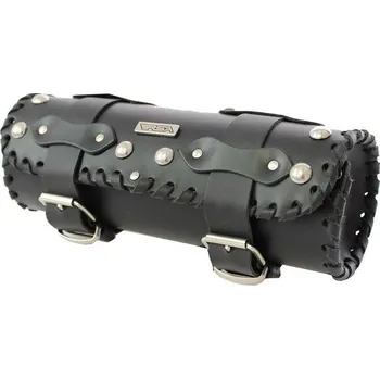 Zavazadlo na motocykl RSA Kožená rolka na motorku Chopper/Custom RSA-2B + DÁREK