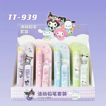 Grafitová tužka Automatická tužka s náplněmi - 4 ks - 24KS-TT-939