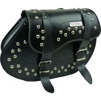 Zavazadlo na motocykl RSA Kožené brašny na motorku Chopper RSA-17B + DÁREK + Doprava ZDARMA