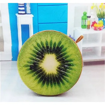 Dekorativní polštářek Dekorační polštář | 3D podsedák, styl ovoce, různé druhy - 3,33 x 33 cm