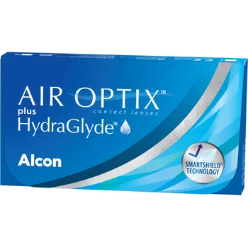 Kontaktní čočky Alcon Air Optix Plus HydraGlyde (3 čočky) Dioptrie - sph: +0,25, Průměr - DIA: 14,2, Zakřivení - B.C.: 8,6