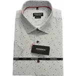 Pánská košile s krátkým rukávem - střih SLIM - vzor F712 - 37