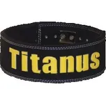 Titánus fitness opasek s pákovou přezkou 10/8 černý - S + Sleva 3 % pro registrované