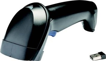 BD-1510U Bezdrátová čtečka čárových, 2D & QR kódů, USB, černá