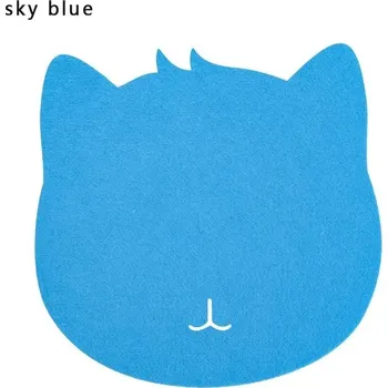 Podložka pod myš Podložka na myš | podložka pod myš, styl kočka - Světle modrá