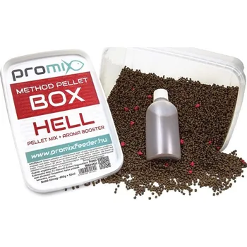 Návnadová surovina PROMIX - Method Pellet Box Hell 450 g 50 ml