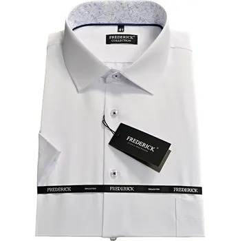 Pánská košile Pánská košile s krátkým rukávem - střih REGULAR - vzor F695 - 40