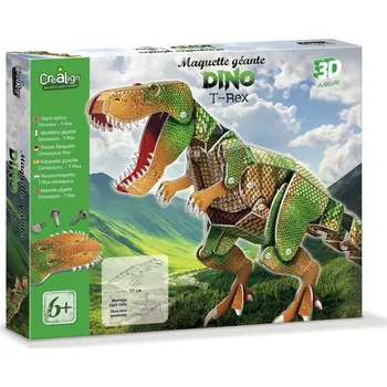 Dřevěná hračka 3D model Dino T-Rex 6+