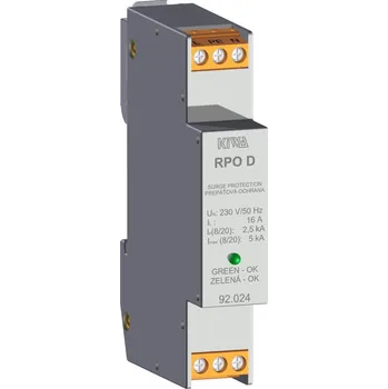 Přepěťová ochrana KIWA Svodič III RPO D 230V přepětí, varistorový 92.024