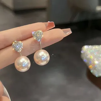 Náušnice Stylové náušnice s motivem srdce - 16