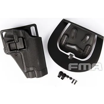 FMA Opaskové plastové pouzdro - holster pro SIG P226/228, černé