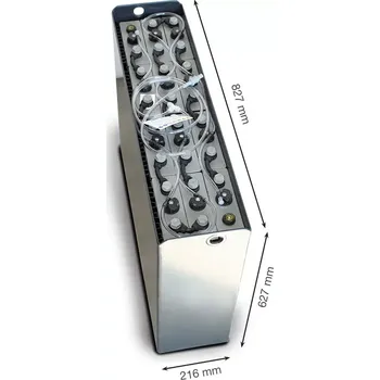 Trakční baterie Trakční baterie BCH Battery 24V 3PzS345 s Aquamatic systémem, 827 x 216 x 627 mm (Trakční článková Pb baterie WET s kapalným elektrolytem)