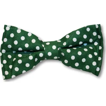 Bílé tečky na zelené