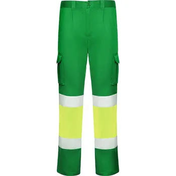 Dámské kalhoty Roly Reflexní pracovní kalhoty HV9312 Garden Green 52-Fluor Yellow 221 42