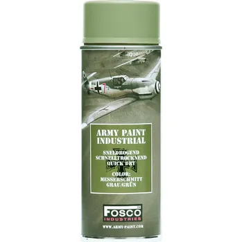 Airsoft FOSCO Barva ARMY ve spreji 400ml MESSERSCHMITT GRAU/GRÜN