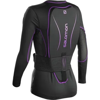 Dámské tričko SALOMON triko Secondskin Flexcell W black/purple L