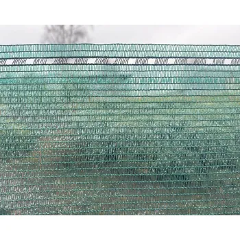 zahradní zástěna GTEX Stínící tkanina, síť, rašlový úplet 55%, 70g/m2, 100m x 1,5m - Zelená barva
