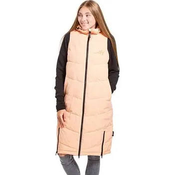Dámská vesta Meatfly dámská vesta Tama Peach | Oranžová | Velikost XL