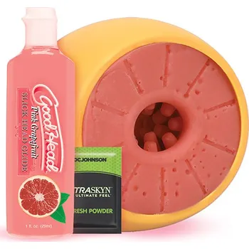 Doc Johnson Grapefruit Blowjob Set