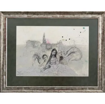 Umění Katarína Vavrová - Modlitba pro Bergamo