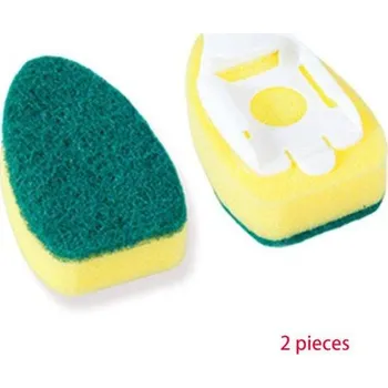 Houbička Houbička s dávkovačem na saponát | mycí houba - 2ks houbová hlava