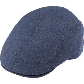 Čepice Fiebig - Headwear since 1903 Luxusní pánská podzimní bekovka - Fiebig since 1903 - 100% Hedvábí modra Velikost: 61 cm (XL)