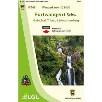 Wanderkarte 1:25 000 Furtwangen i. Schw. (DE)