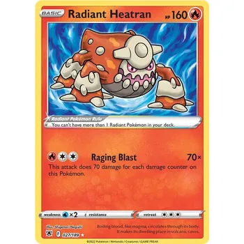 Karetní hra Radiant Heatran 027/189 - Astral Radiance