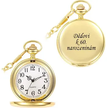 Hodinky AE Kapesní hodinky Cibule retro zlaté