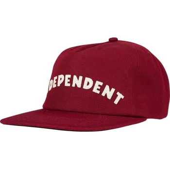 Módní doplněk INDEPENDENT kšiltovka - Brigade Snapback Cap Cardinal (CARDINAL)