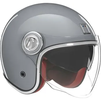 Helma na motorku Přilba HERITAGE, NOX PREMIUM (šedá) 2026 XS