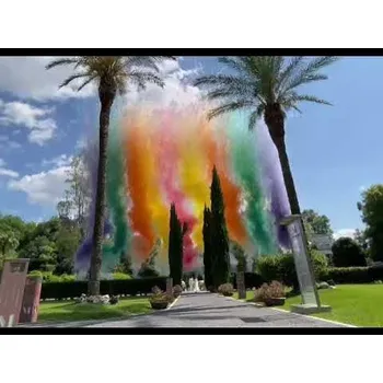 Zábavní pyrotechnika Triplex Dýmová mina GREEN 30mm - Dýmová mina XF2004-4