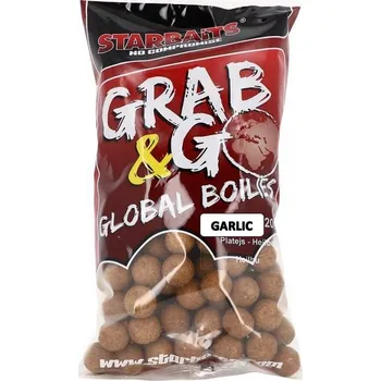 Boilies Starbaits Boilies G&G Global Garlic Balení: 1kg, Průměr: 24mm