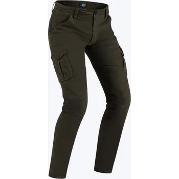 Moto kalhoty Moto rifle PMJ Promo Jeans Santiago Brown 30