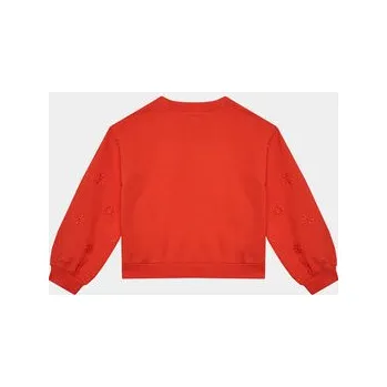 Pánská mikina United Colors Of Benetton Mikina 3BC1C10ID Červená Regular Fit 160