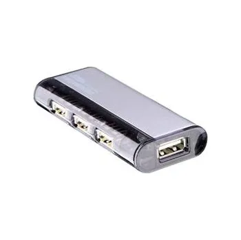 Rozvaděč ATEN USB 2.0 hub, 4port, magnetický, SILVER UH-284