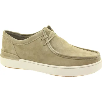Pánské polobotky CLARKS Pánské kožené hnědé polobotky 26176729-OAKWOOD-247 Velikost 42