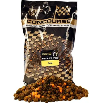 Benzar Mix Mikro Pelety Concourse Twister Pellet Mix 2 a 4 mm 800 g - Mango