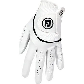 Golfové rukavice FootJoy WeatherSof pánská golfová rukavice bílá, levá (pro praváky), M